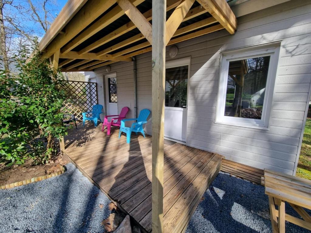 Les Chalets De Saumur, Piscine & Parc Boise, 100M Du Cadrenoir エクステリア 写真