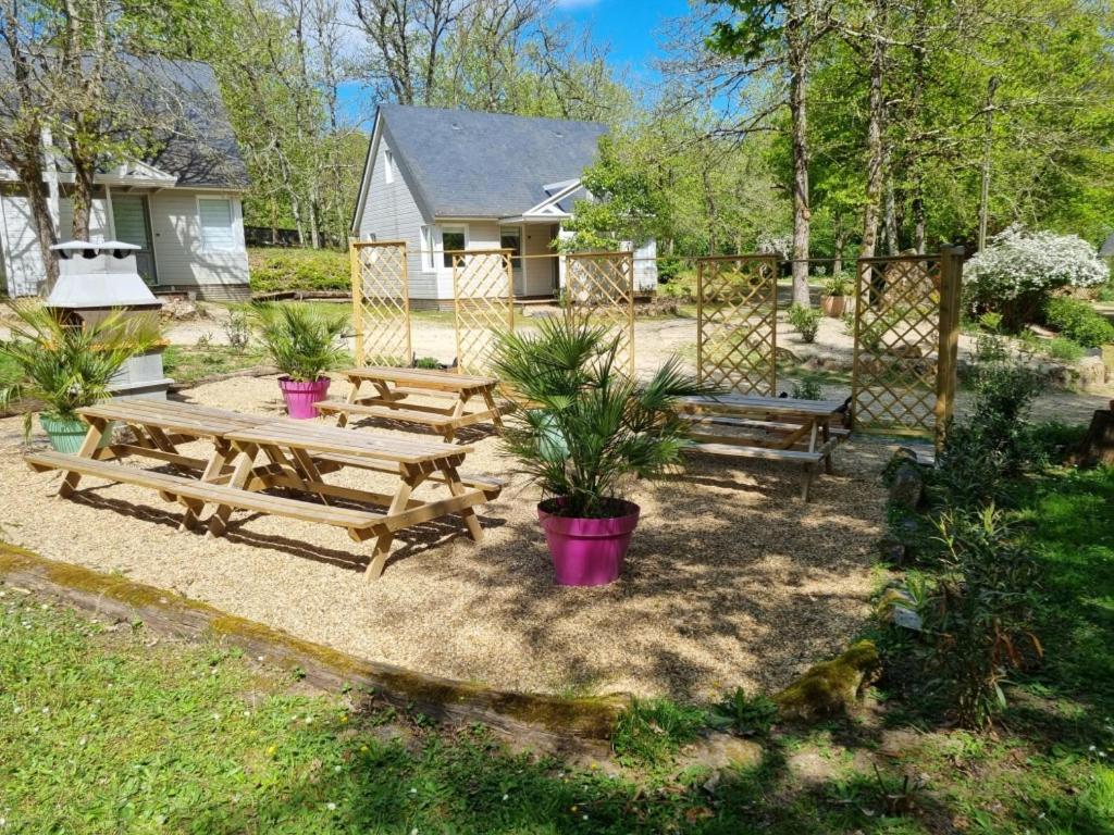 Les Chalets De Saumur, Piscine & Parc Boise, 100M Du Cadrenoir エクステリア 写真