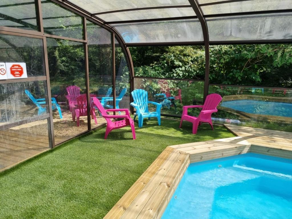 Les Chalets De Saumur, Piscine & Parc Boise, 100M Du Cadrenoir エクステリア 写真