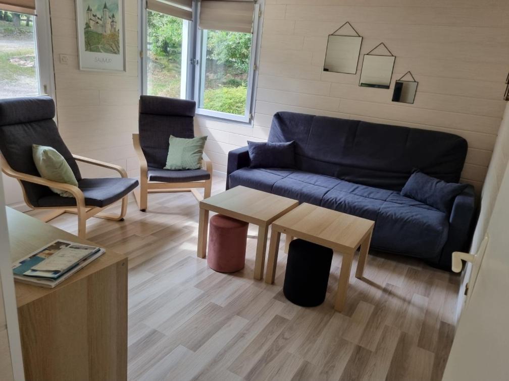 Les Chalets De Saumur, Piscine & Parc Boise, 100M Du Cadrenoir エクステリア 写真